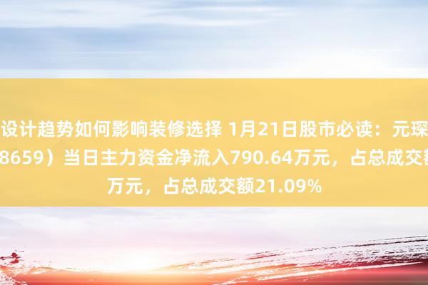 设计趋势如何影响装修选择 1月21日股市必读：元琛科技（688659）当日主力资金净流入790.64万元，占总成交额21.09%